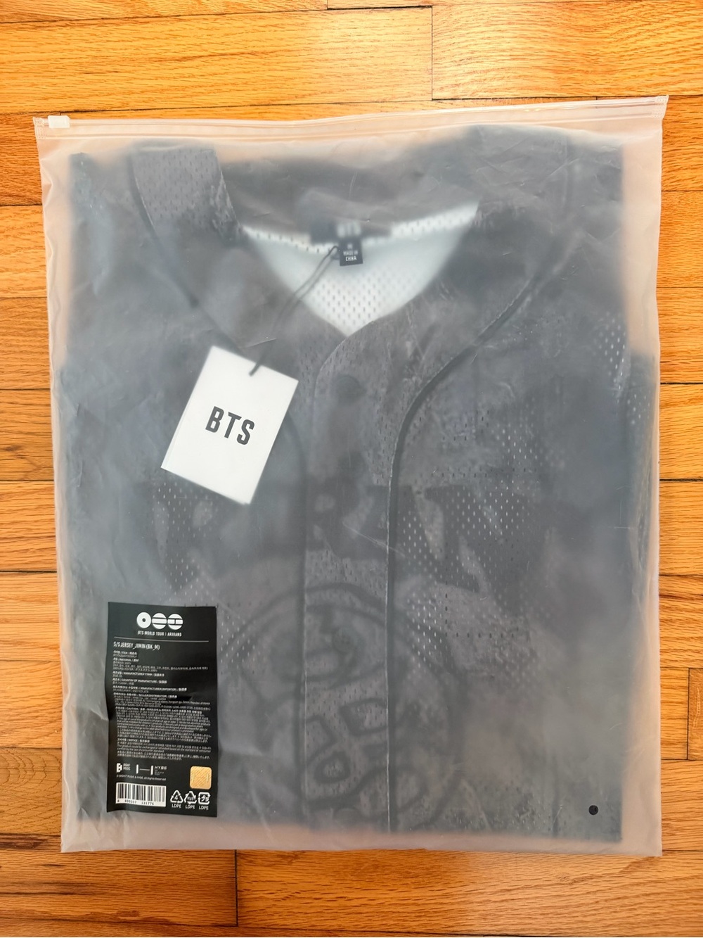 BTS WORLD TOUR ARIRANG JIMIN JERSEY (KR Version) MEDIUM - Picture 4 of 4